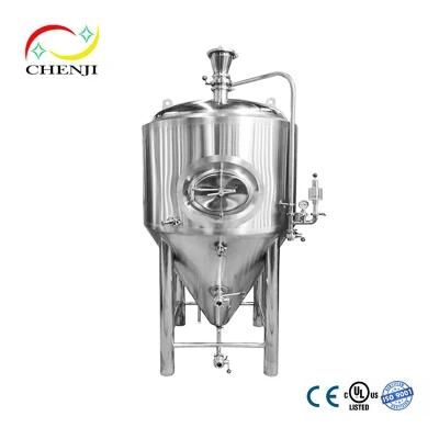 800L 1000L 7bbl 10bbl Beer Brewing Tank with Titanium Plated