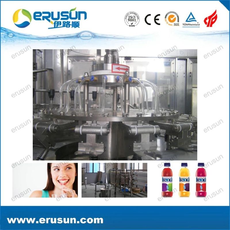 4000bph Orange Juice Hot 3 in 1 Filling Machine