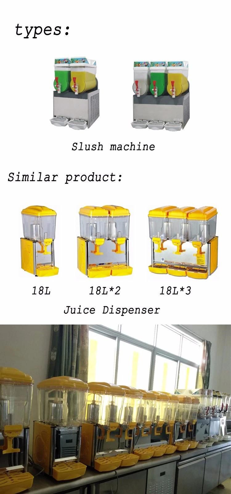 2018 Hot Sale Cheering Commercial 3 Bowls Juice Snow Mixing Slush Machine