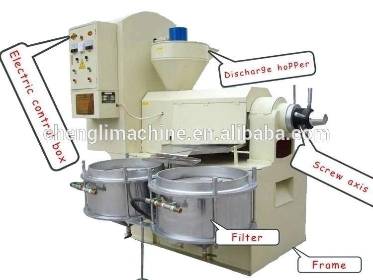 Cotton Seeds Oil Expeller Soybean Sunflower Walnut Hemp Groundnut Oil Mill Making Extraction Press Machine