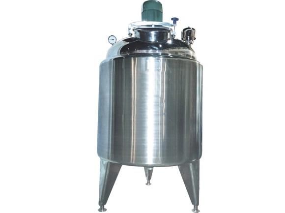 Double Jacketed Stainless Steel Tank with Mixer