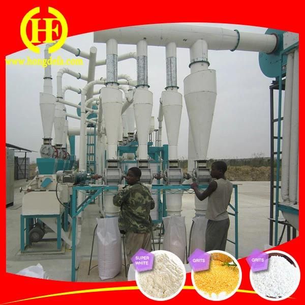 High Quality of 30t Per 24h Maize Flour Milling Machine for Sale