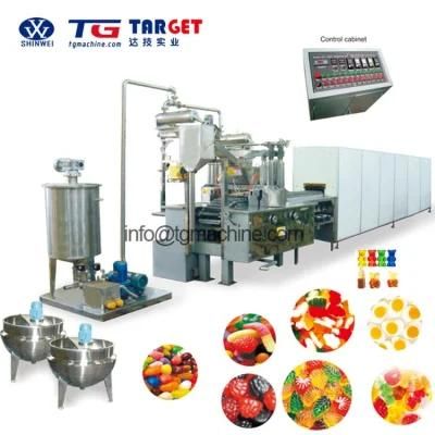 Three Depositing Jelly Candy Making Machine