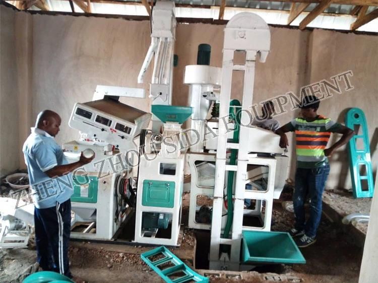 1ton Small Modern Rice Milling Machine in Ghana Price