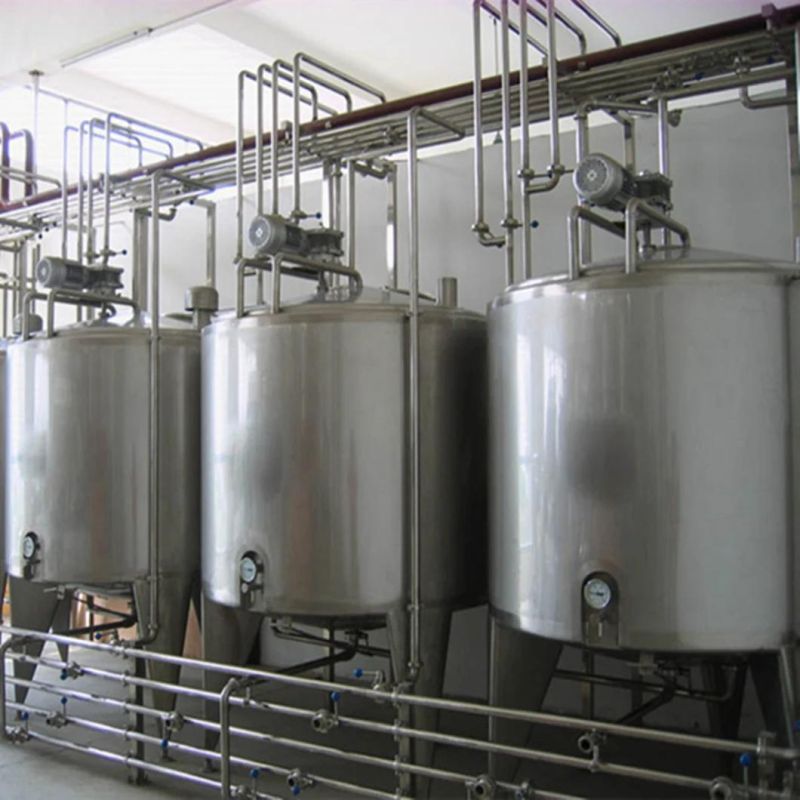 Sanitary 500 Gallon Sanitary Stainless Steel Tank with Agitator Price