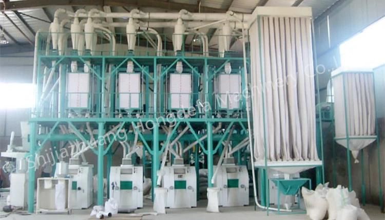 Hongdefa 60t/24h Wheat Milling Machine Flour Mill with Price