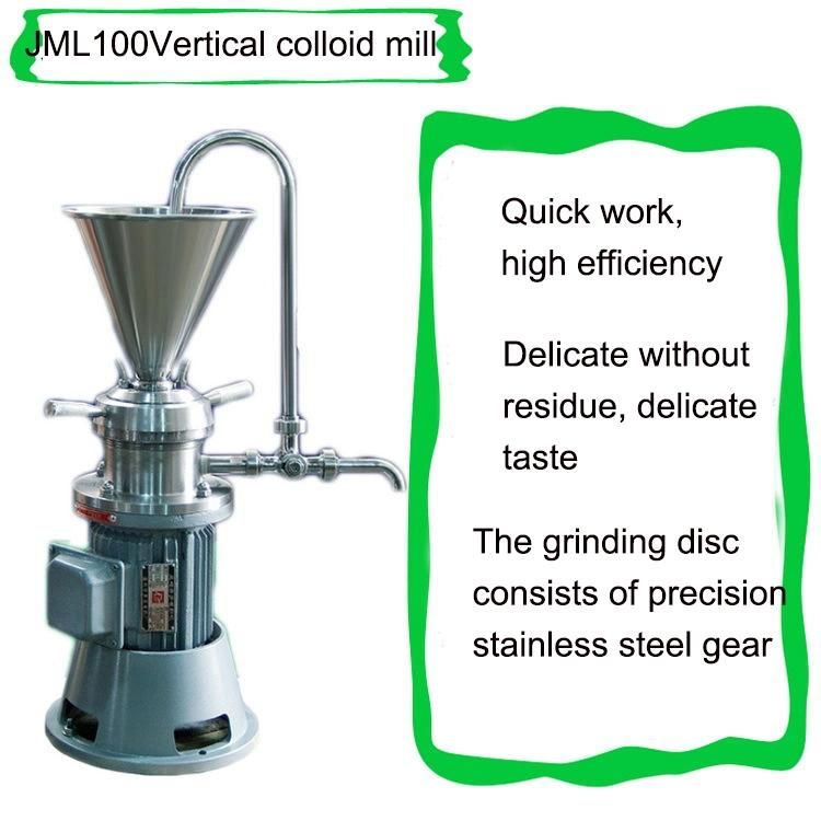 Factory Sesame Butter Making Machine Peanut Butter Mill Machine Colloid Mill Machine