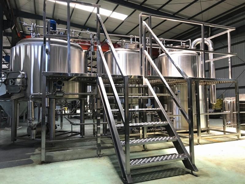 Cassman Brewhouse 500L 10hl for Microbrewery Equipment with Stainless Steel