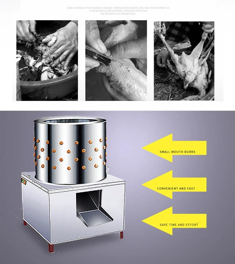 Commercial Chicken Plucker 25-65 Model Fulll Automatic Poultry Plucker Machine