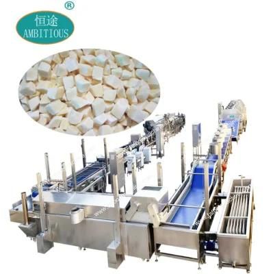 Potato Dices Frozen Potato Cubes Fench Fries Processing Machine