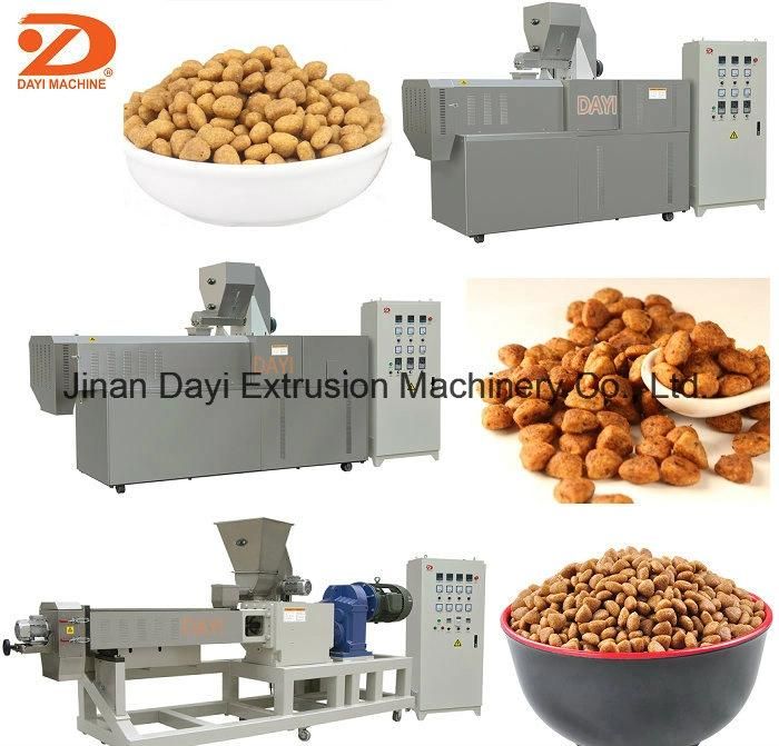 Hot Sale Stainless Steel Dry Wet Extruder Pet Food Machine