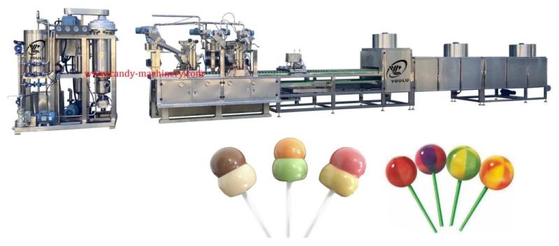 Lollipop Depositing Production Line with Two Set Depositor