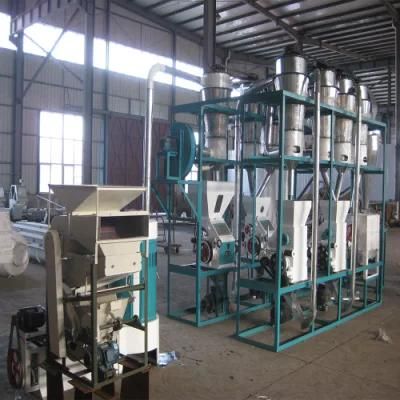 Small Scale 10t/D Wheat Flour Mill for Africa