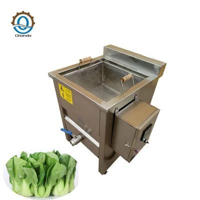 Electrical Coal Heating Potato Chips Blanching Machine Asparagus Lotus Root Pepper ...