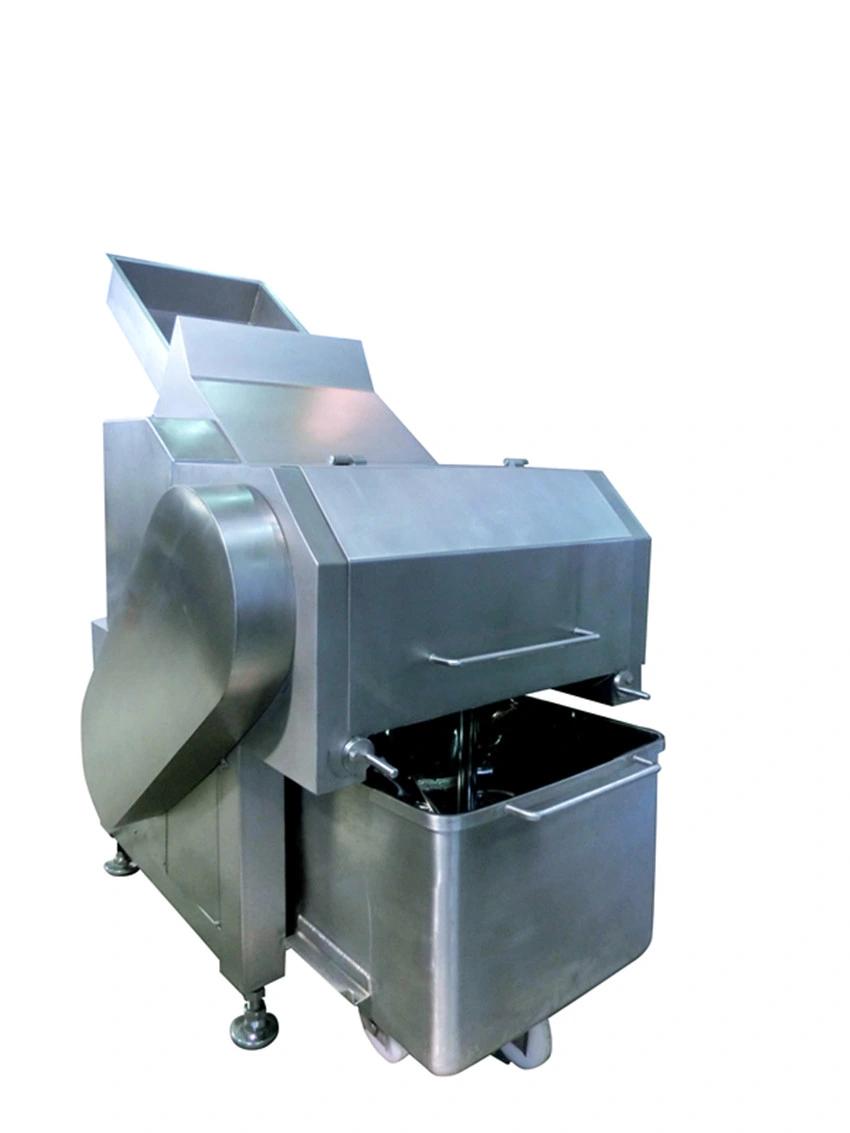 Automatic Electric Chicken Meat Strips Slicer Slicing Cutting Machine