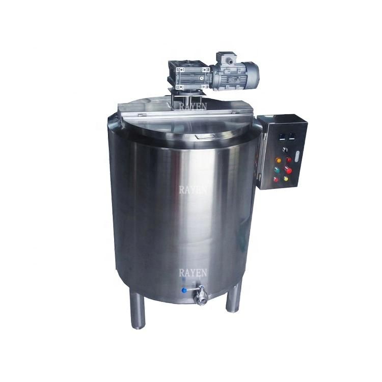 SUS304 or 316L Stainless Steel Chemical Mixing Reactor Melt Tank