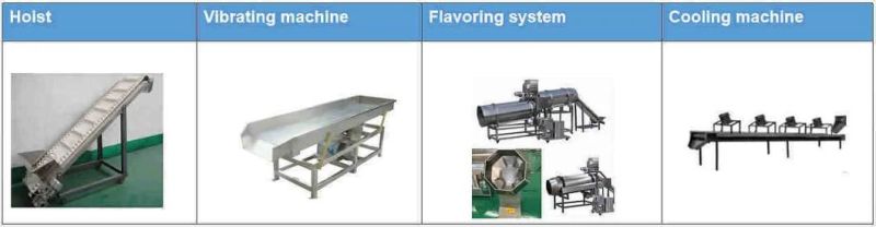 Industrial Coco Cereals Puffs Flakes Extruder Machine for Puffed Flour