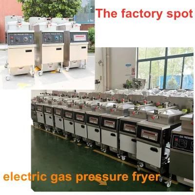 Stainless Steel Electric Pressure Gas Fryer Pressure Fryer with CE