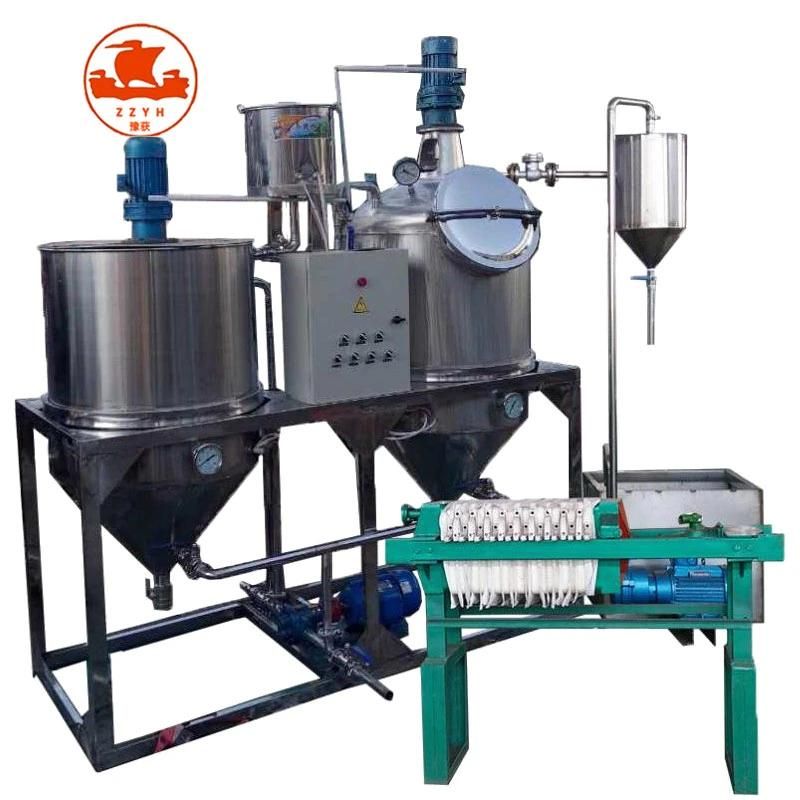 Small Capacity Scale Crude Oil Refinery Machine