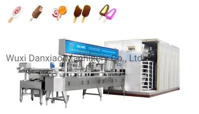 Sda600 Ice Cream Machine /Extrusion Line/Frozen Tunnel/6000PCS Per Hour