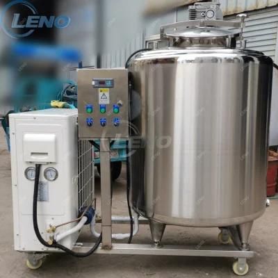 Direct Cooling Stainless Steel Sanitary Cooling Tank for Milk, Juice, etc