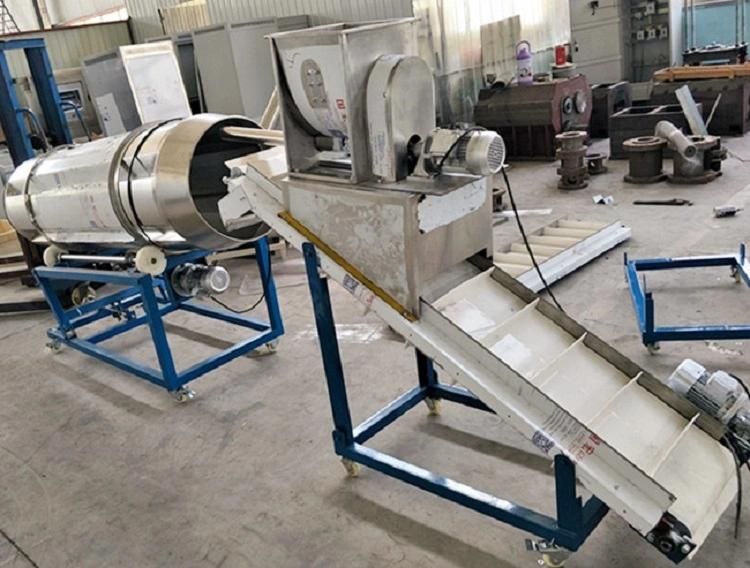 Commercial Extrusion Food Extrusion Fried Pellet Snacks Processing Line