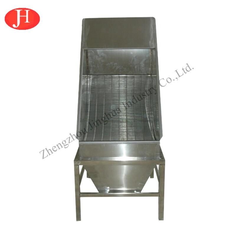 Stainless Steel Gravity Arc Sieve Corn Starch Fiber Separator Machine Maize Flour Production Line