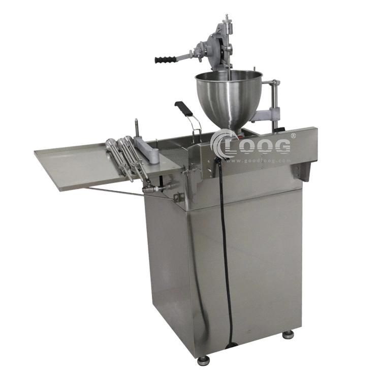 China Professional Donut Supplier Commercial Industrial Mini Doughnut Maker Stainless Steel Donut Making Machine Manual Type Mini Donut Machine for Sale