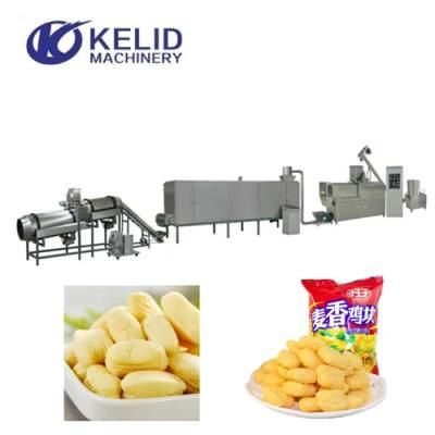 Automatic Puffed Snack Chips Processing Machine