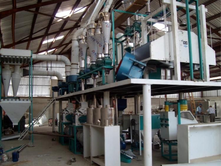 Corn Flour Mill in West Africa for 50ton Per Day Capacity