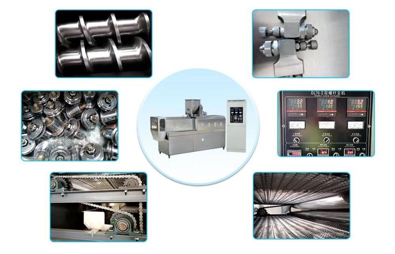 Stainless Steel Puffed Snack Food Production Line