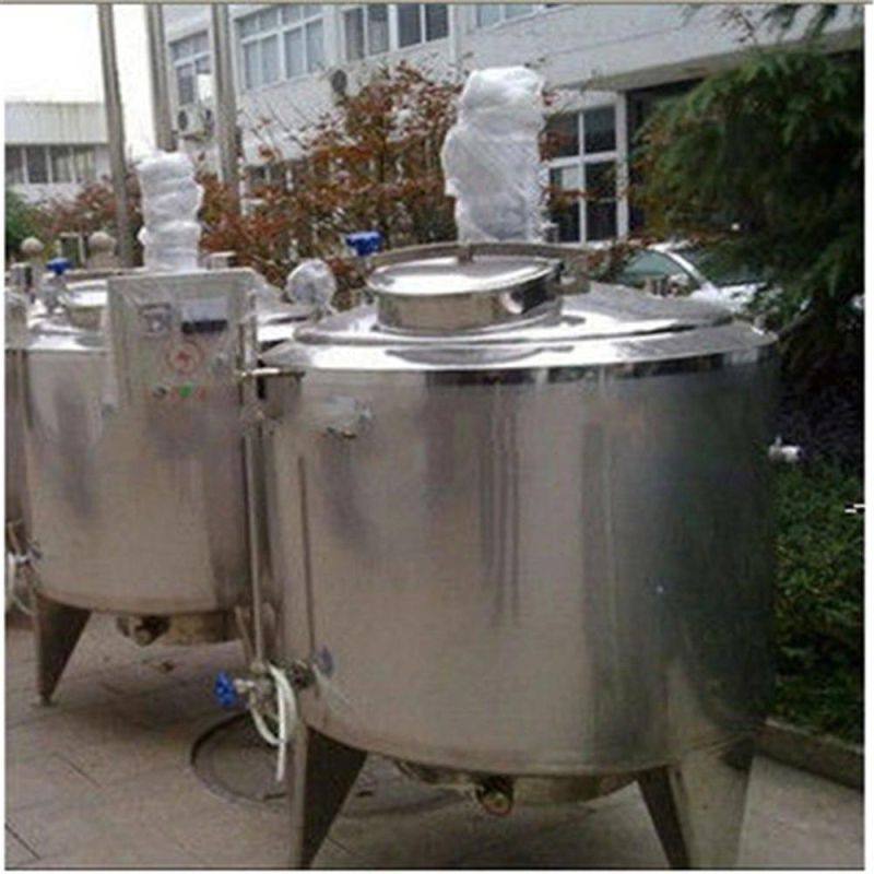 Double Layer Jacketed Vessel for Milk Beverage Chemistry, Pharmacy Industry