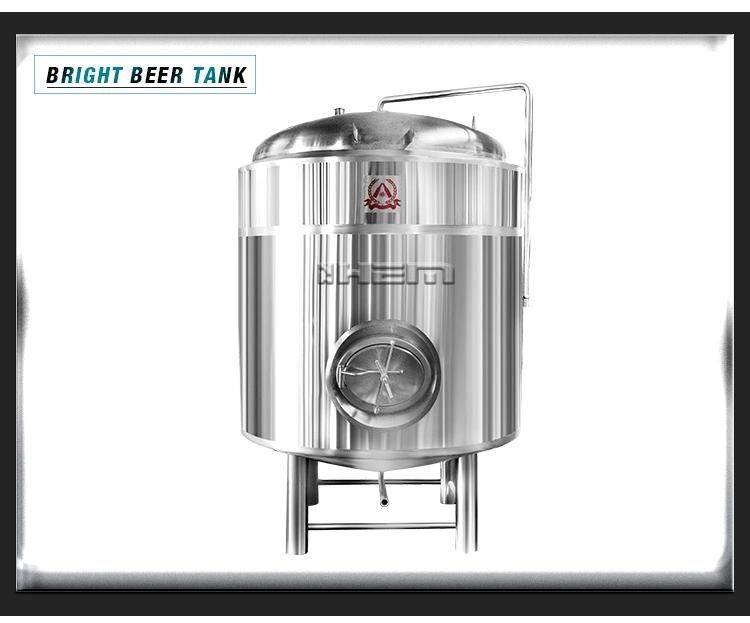 500L 1000L 1500L 2000L 4000L 5bbl 10bbl 20bbl 50bbl Commercial Beer Conical Fermenter Equipment Turnkey Project Isobaric Fermenting Fermentation Tank