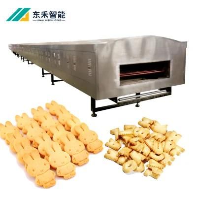 Industrial Biscuit Making Machine Biscuit Procession Equipment Biscuit Production Line ...