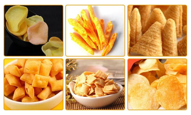 Full Automatic Corn Chips Doritos Continuous Belt Fryer Industrial Stainless Steel Potato Chips Continuous Frying Equipment for Sale