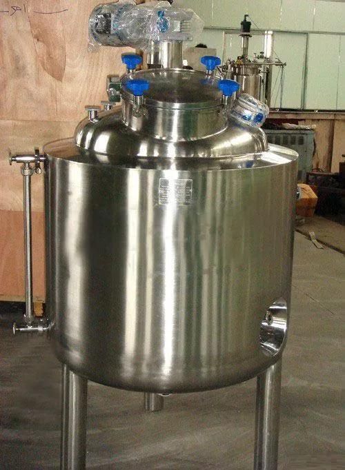 Steam Electric Heating Jacket Tank with Mixer Mixing Tank