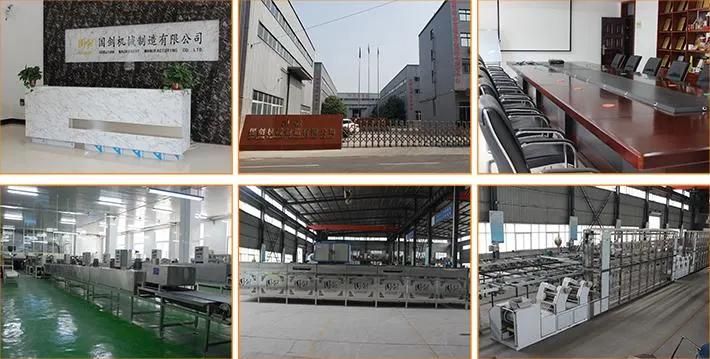 Automatic Instant Noodle Machine/Industrial Non-Fried Instant Ramen Noodle Processing Line/Cereal Flour Instant Noodle Plant