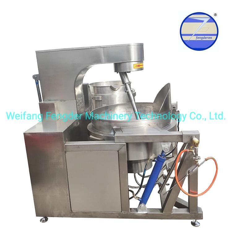 Factory Supply Industrial Commercial Hot Bean Paste Planetary Cooking Mixer Jacketed Kettle Price