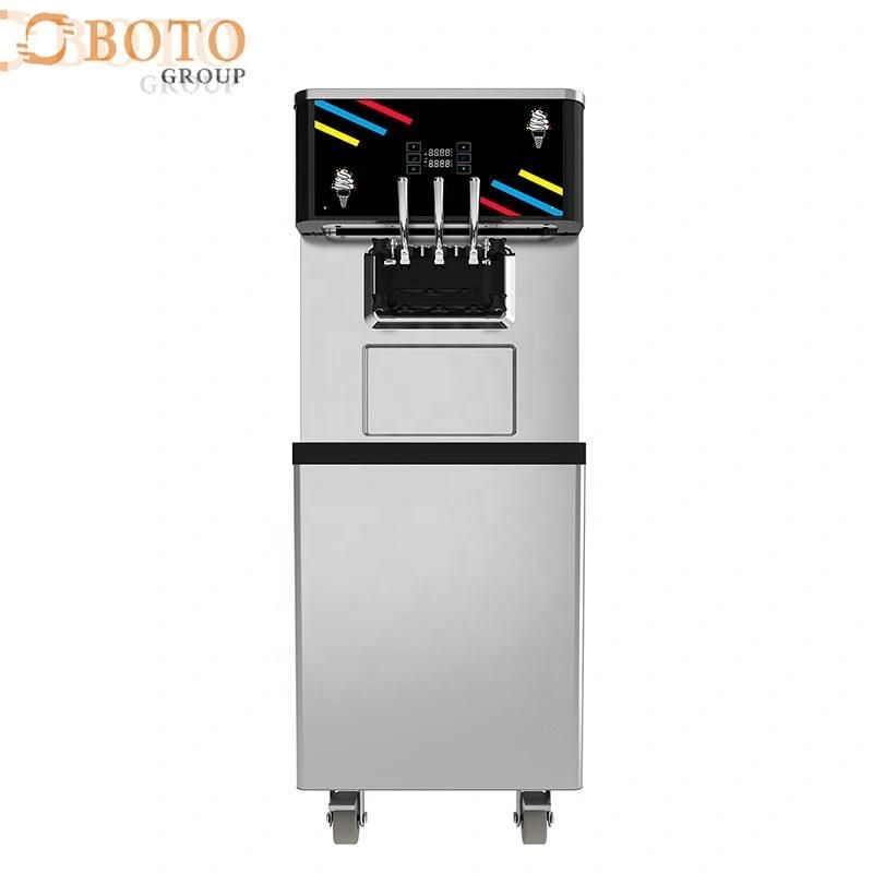 Summer Season Food Grade Stainless Steel Ice Cream Machine