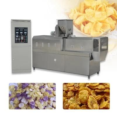 Extruded Corn Flakes Colored Fuit Loops Ring Snacks Food Production Line/Making ...