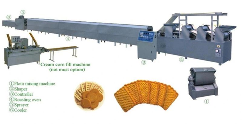 Leisure Snack Snack Cookie Processing Machine