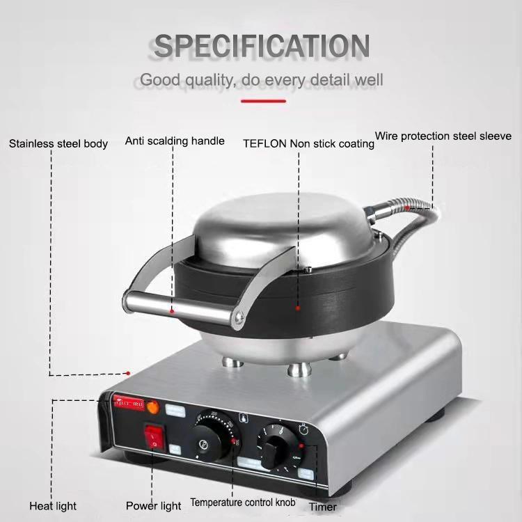 Qianmai Machine Electric Waffle Cup Bowl Maker Machine