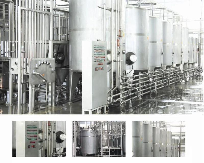 Complete Condensed Milk Production Line Evaporated Milk Creamer Sweetened Condensed Milk Processing Plant