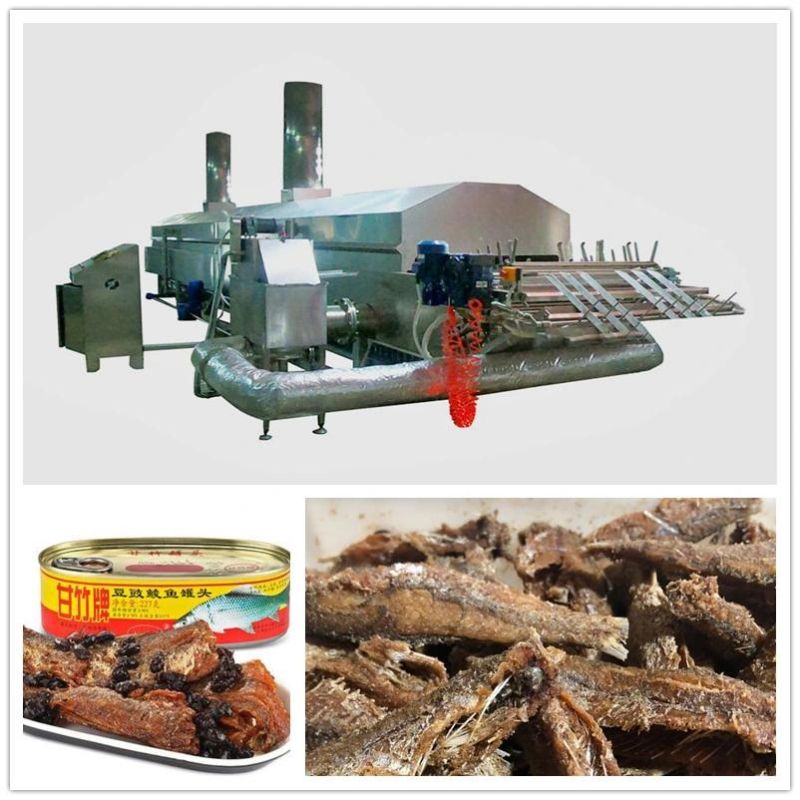 Canned Fish Fish Fryer Processing Line