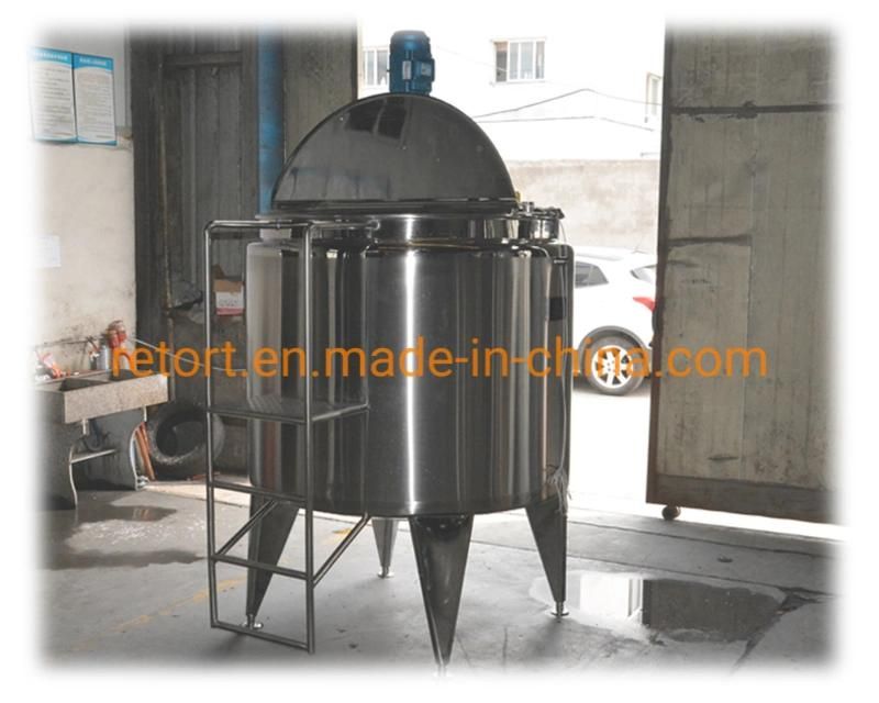 800liter Milk Batch Pasteurizer for Ice Cream