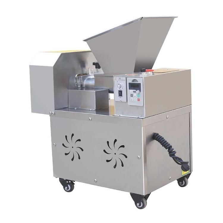 Automatic Continuous Dough Dividing Cutting Machine Small Dough Divider Rounder Dough Cutter