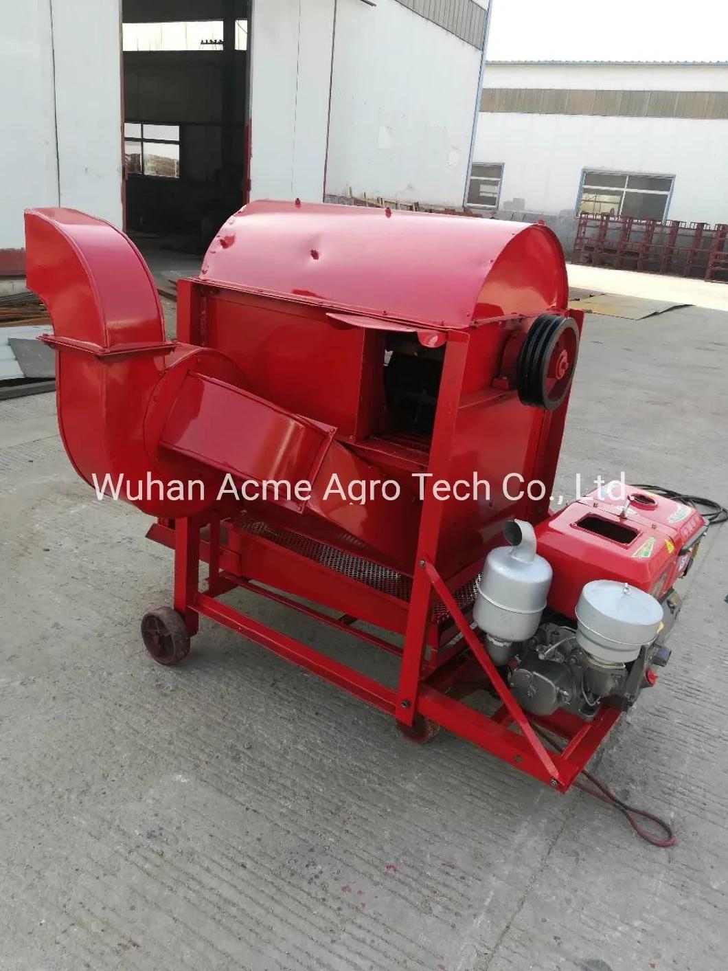 Grain Sheller Small Farm Rice Thresher Machine Wheat Rice Thresher