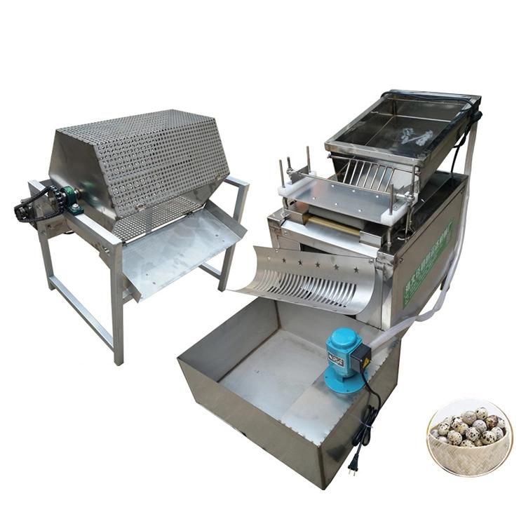 Automatic Stainless Steel Boiled Egg/Quail Egg Peeling Machine