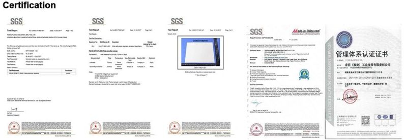 Customized Industrial FDA Safety Non-Sticky Conveyor Belts