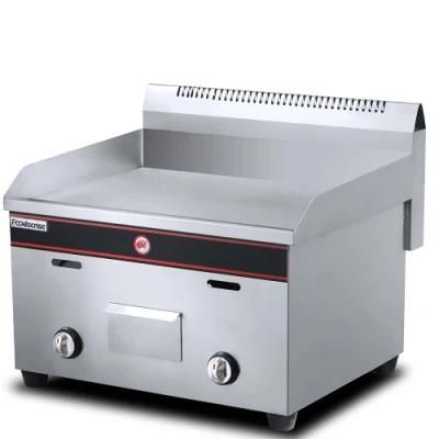 Commercial Hotel Restaurant Kitchen Equipment Stainless Steel Gas Griddle